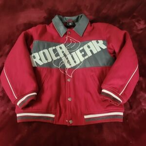 Roca Wear Lettermans Jacket. Vintage. Boys 10/12. Excellent Condition.